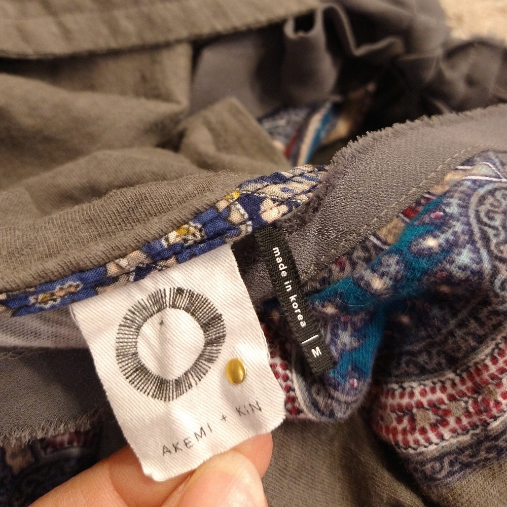 ANTHROPOLOGIE brilliant bow akemi + kin top M - Picture 11 of 11